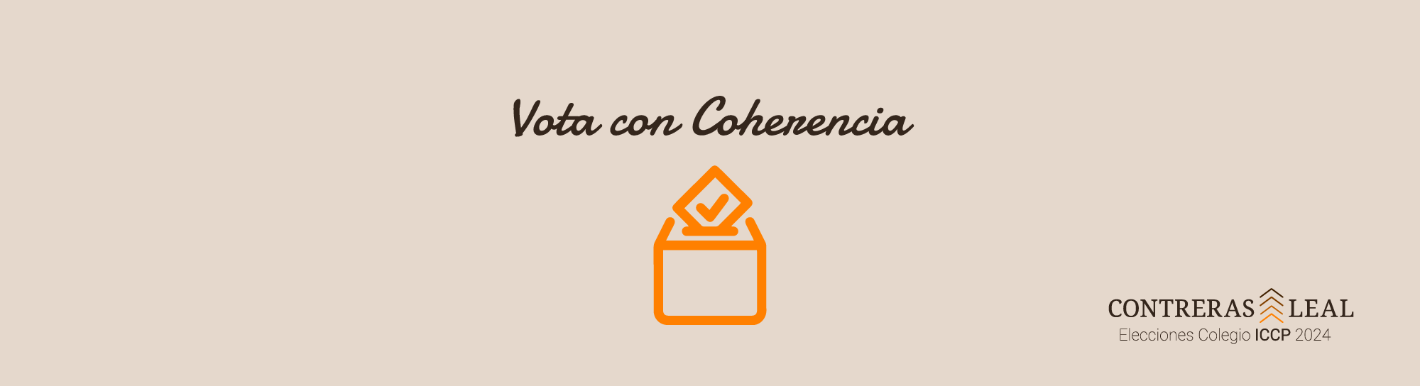 VOTA CON COHERENCIA